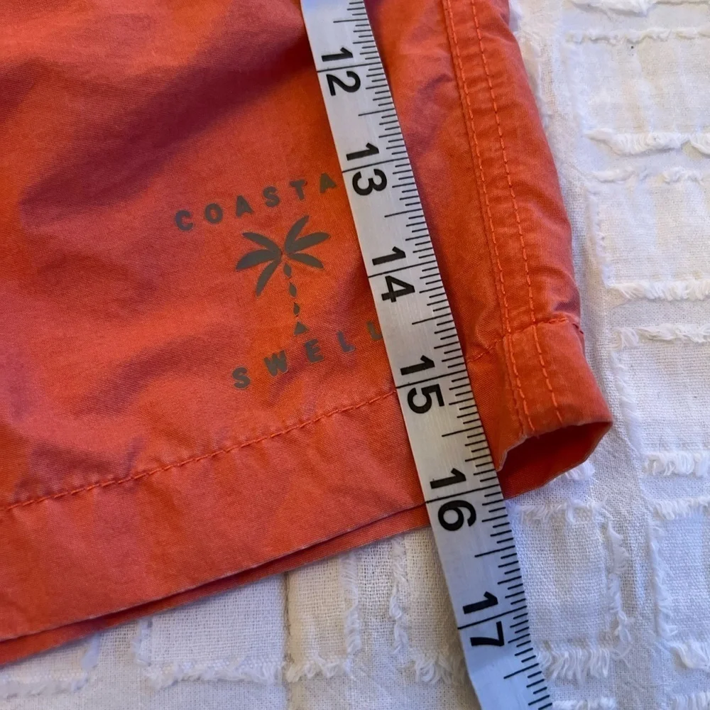 Coastal Swell Swim Trucks Shorts Mesh Lined With Mesh Lined Side Pockets Men’s L